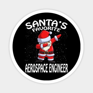 Santas Favorite Aerospace Engineer Christmas Magnet